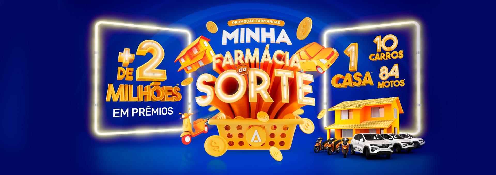 A Promoção Farmarcas está de volta, trazendo 2 milhões em prêmios!