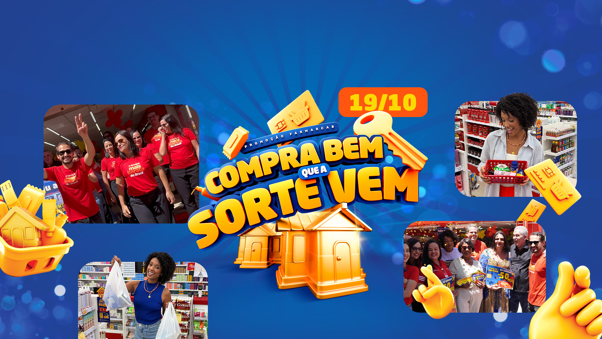Começou a 9ª edição da Compra Bem Que a Sorte Vem: saiba como participar!